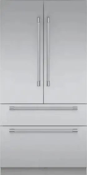 T42bt120ns Thermador Freedom Collect 42 Inch 4-door French Door Smart Refrigerator
