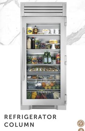 True Tr-36ref-r-sg-a Residential 36 Inch Stainless Steel Built In Refrigerator
