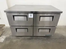 Tuc-48d-4-hc True 48 Inch Wide Under Counter Refrigerator With 4 Drawers