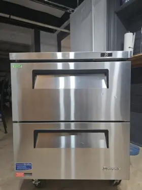 Tuf-28sd-d2-n Turbo Air Stainless Steel Under-bar Refrigerator/freezer Dual-drawer Heavy-duty
