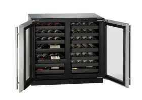 U-3036wcwcs-00b U-line 833790032018 - Wine Captain 62-bottle Built-in Cooler Stainless