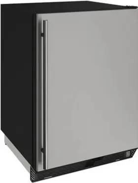 U-1024rs-00a U-line 24 Inch Compact Refrigerator Counter Depth Stainless Steel New