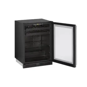 U1224bevs-00b U-line 24 Inch Stainless Steel Beverage Center