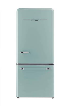 Unique Appliances Ugp-510l T Ac Classic Retro Bottom-mount Refrigerator New