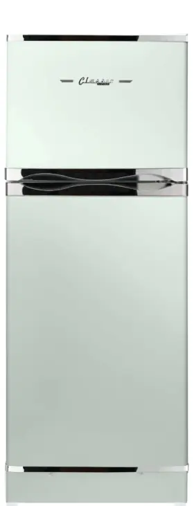 Ugp-10c Unique Classic Retro 9.7 Cu. Ft. Propane Refrigerator Mint Green Off-grid