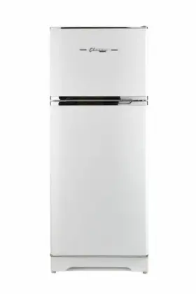 Ugp-14c Unique Classic Retro 14 Cu. Ft. Propane Refrigerator Marshmallow White