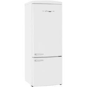 Unique Unq-455l Classic Retro 455l 17 Cu. Ft. Bottom Mount Refrigerator - Marshmallow