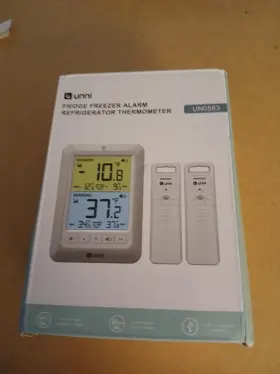 Un0583 Unni Fridge Freezer Alarm Refrigeratorthermometer-