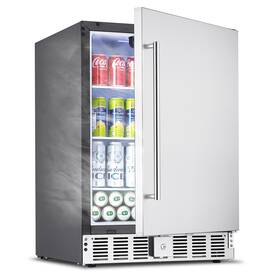Vevor Bc-145b 24 Inch Outdoor Beverage Fridge Cooler 150 Quart Beer Refrigerator Indoor