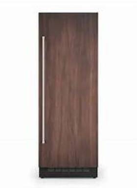Viking 7 Series Fdreic7300r Nib 30 Inch Panel Ready Built-in Refrigerator Column