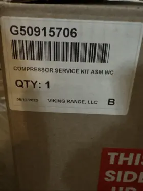 G50915706 Viking Compressor Sub From Pm010607 Pm910519 Oem