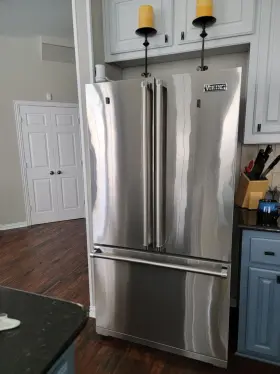 Rvrf336ss8 Viking Sought After French Door Stainless Steel Refrigerator