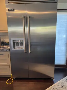 Vcsb5482dss Viking Stainless 48 Inch Professional Built-in Side-by-side Refrigerator /freezer