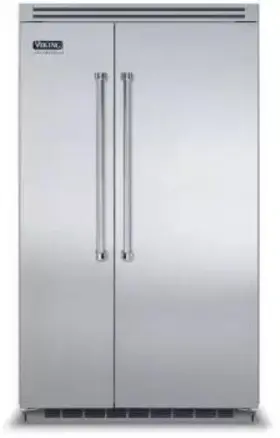 Vcsb5484ss Viking 48 Inch 29 Cu.ft Counter Depth Built-in Side By Refrigerator