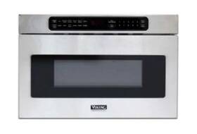 Viking Vmod5240ss 24 Inch Wide 1.2 Cu. Ft. 1000 Watt Undercounter Drawer Microwave