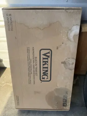 Vmtk271ss Viking Professional Series 27 Inch Stainless Steel Built-in Trim Kit