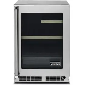 Vrui5241gss Viking Glass Door Refrigerator Beverage Center New In Box