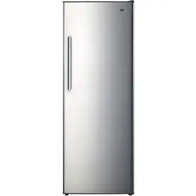 Vissani 190873012214 11 Cu. Ft. Convertible Auto Defrost Upright Freezer/refrigerator Stainless Steel