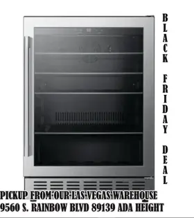 Vbbw1300sa Vitara 24 Inch Ada-complaint Under Counter Beverage Center -