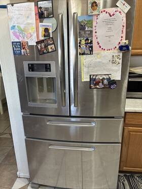 Whirlpool 2569vebo 24.5cu.ft French Door Refrigerator
