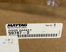 28266-2 Whirlpool 59787-2 Refrigerator Freezer Door Gasket New In Box