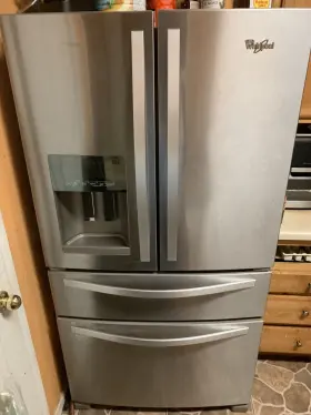 Whirlpool 883049445533 25 Cu. Ft. 4-door French Door Refrigerator - Stainless Steel