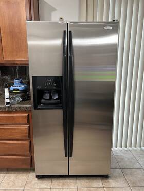 Whirlpool Gc5shexns05 Stainless Steel Side-by-side Refrigerator Ice Maker Water Dispenser