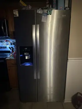 Mod.wrs321sdhz05 Whirlpool Side By Refrigerator Unit