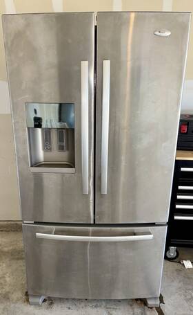 Whirlpool W10314956b French Door Refrigerator Stainless Steel Ice Maker Water Dispenser