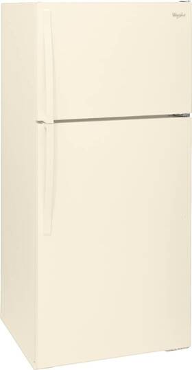Whirlpool W8txnwfbq Top-freezer Refrigerator In White Is A 17.6 Cu. Ft