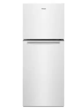 Whlwrt112czjz Whirlpool New 24-inch Wide Small Space Top-freezer Refrigerator - 11.6 Cu. Ft