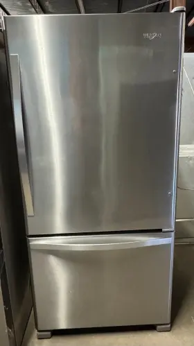 Wrb322dmb Whirlpool 22 Cu. Ft. Stainless Steel Bottom-freezer Refrigerator