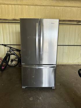 Whirlpool Wrf535swhz10 French Door Refrigerator Stainless Steel Ice Maker