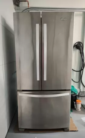 Wrf555sdfz Whirlpool - 24.7 Cu. Ft. French Door Refrigerator Stainless Steel