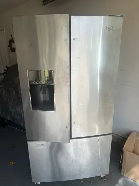 Wrf736sdam12 Whirlpool Refrigerator With Bottom Pullout Freezer
