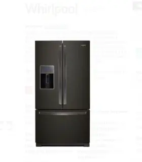 Wrf757sdhv Whirlpool 36 Inch French Door Refrigerator -