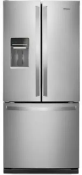 Whirlpool Wrf757sdhz 19.7 Cu. Ft. Stainless Steel Wide French Door Refrigerator Wrf550cdhz