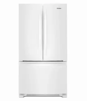 Wrff3036rw Whirlpool 36 Inch Freestanding 25 Cu. Ft. French Door Refrigerator -