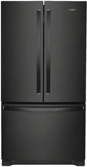 Wrff3236rb Whirlpool 36 Inch French Door Refrigerator -