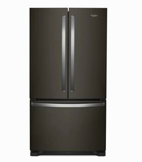 Whirlpool Wrff3236rv 36 Inch Freestanding 25.2 Cu. Ft. French Door Refrigerator -