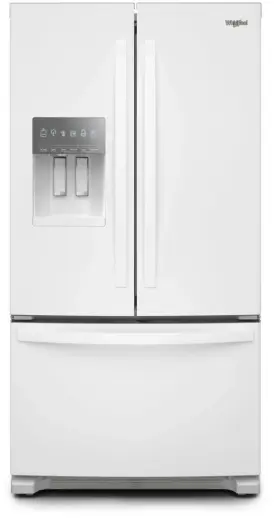 Wrff3436rw Whirlpool 36 Inch French Door Refrigerator -