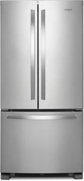 Wrff5333pz Whirlpool 33 Inch French Door Refrigerator -