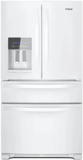 Wrmf3636rw Whirlpool 36 Inch 4 Door French Refrigerator -