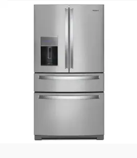 Wrmf7736pz Whirlpool 36 Inch 4 Door French Refrigerator -