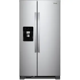 Wrs311sdhm Whirlpool 33 Inch Side By Refrigerator With Dispenser Stainless New