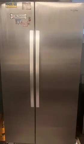 Wrs315snhm Whirlpool Stainless Steel Refrigerator Side