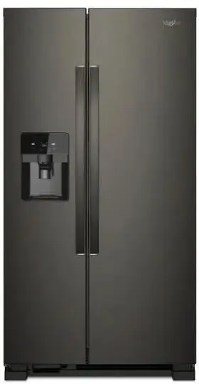 Wrs321sdhv Whirlpool 33 Inch Side By Refrigerator -