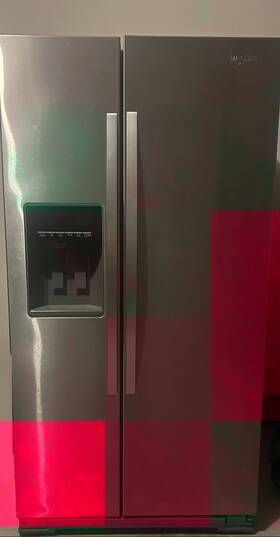 Whirlpool Wrs331fddm Whirpool Side By Refrigerator Stainless Steel