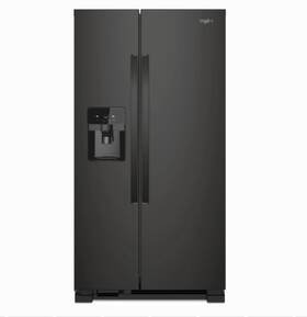 Whirlpool Wrs331sdhb 33 Inch Freestanding 21.4 Cu. Ft. Side By Refrigerator -