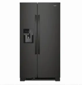 Wrs331sdhb Whirlpool 33 Inch Freestanding 21.4 Cu. Ft. Side By Refrigerator -